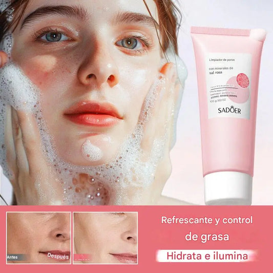 Jabon Facial Con Sal Rosa